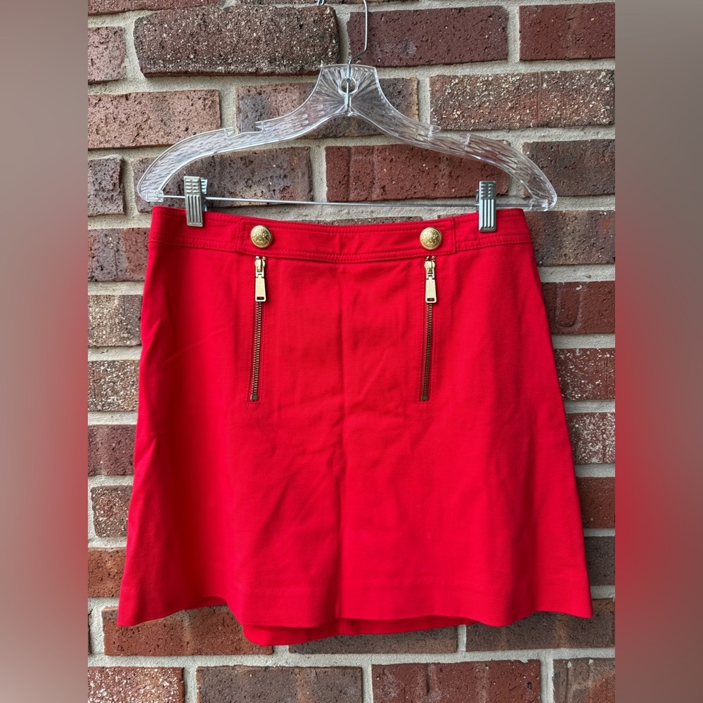 Express Vibrant Red Skirt